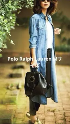 ポロラルフローレン レースアップワンピース Aライン サイズ2 ブラック