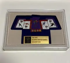 【限定品】1998年長野冬季五輪　長野オリンピック　記念パズルピンバッヂ　大鷲