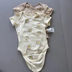 UNIQLO ベビー肌着 70cm ライオン柄　ヒョウ柄