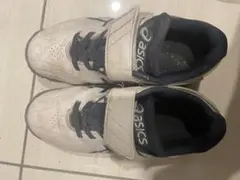 ASICS 野球トレーニングシューズ ホワイト21.5センチ