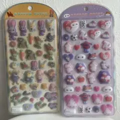 コットンパフィーシール ズートピア ベイマックス シール コットン パフィー