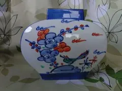 美品❗️花台付き❗️人間国宝【浜田庄司】名品 掛合釉花瓶　民藝運動　文化勲章受章 美品❗️花台付き❗️人間国宝【浜田庄司】名品 掛合釉花瓶 民藝