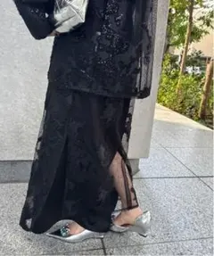 未使用】Ameri AMANDA SHEER PLEATS SKIRT - メルカリ