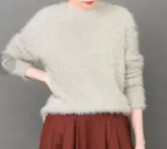 KBF 【WEB限定】KBF　フェザークルーニット