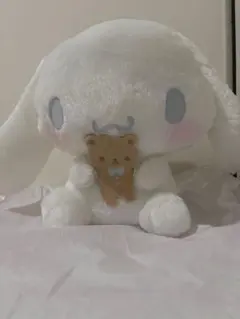 シナモロール 超超BIGぬいぐるみ くまさんだっこ フリュー サンリオ タグ付き