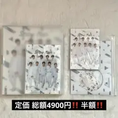 Snow Man フォトアルバム フレークシール メモ帳 ミニクリアファイル