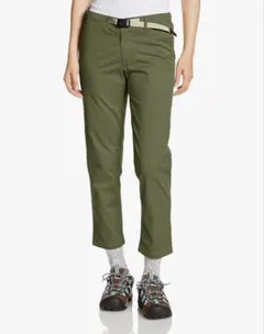 GRAMICCI TAPERED テーパードパンツ オリーブ　レディース　S