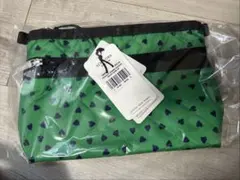 LeSportsac キルティング ポーチ グリーン 神崎恵のサムネイル