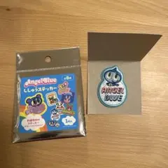 Angel Blue ししゅうステッカー 1枚入り