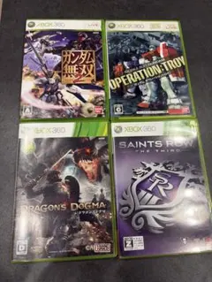 Xbox 360 人気ソフト 4本セット ガンダム2本他