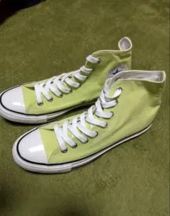 コンバースオールスター　ネオン　グリーン