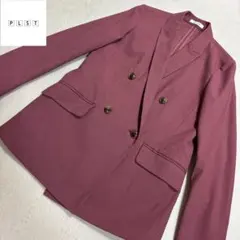 PLST プラステ　リネンブランド　ダブルブレスト　ジャケット　Sサイズ