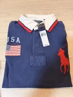 Polo by Ralph Lauren ネイビーポロシャツ L
