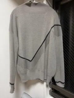 COLLAGE GALLARDAGALANTE グレー ハイネックセーター