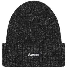supreme Overdyed Beanie メタリックブラック - メルカリ