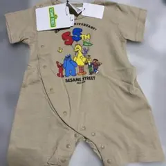 綿100 セサミストリート ロンパース　新品　70のサムネイル