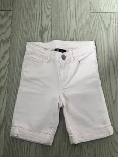 GAP 薄ピンク　ハーフデニム　5years