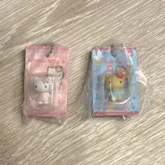 ハローキティ パッケージミニチュアコレクション ガチャガチャ キルト/日焼け