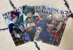 ヒロアカ 最強ジャンプ クリアファイル 爆豪勝己 轟焦凍 緑谷出久