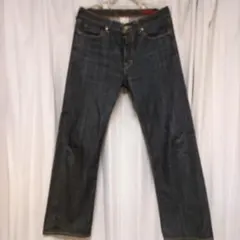 バナナ・リパブリック　ストレートデニム ダークブルー