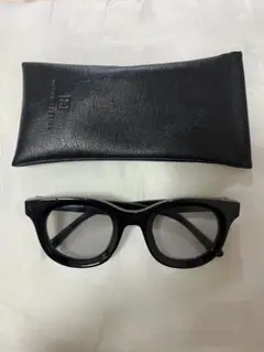 MAISON SPECIAL ブラックメガネ DF68311
