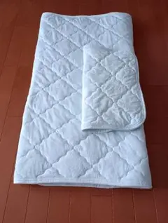 美品　ニトリNクール敷パッド&枕カバーセット　　シングル