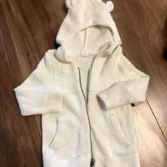 【美品中古品】Baby GAP アウター　パーカー　くま　95㎝