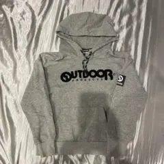 OUTDOOR PRODUCTS グレー パーカー 140