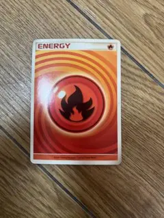 基本炎エネルギー　うずまき ポケモンカード