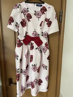 新品・タグ付き✨】エムズグレイシー フラワープリントタック