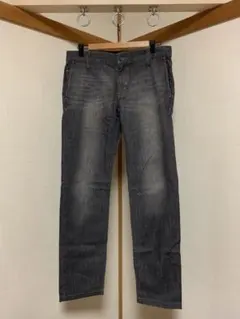 COMME CA ISM デニムパンツ ブラック系 Ｌのサムネイル