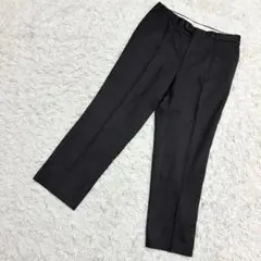 MARIO VALENTINO スラックス　アンクル丈　ウール ダークグレー