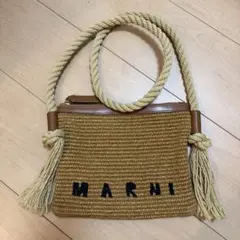 新品未使用☆MARNI x No Vacancy Inn ラフィア ショルダー - メルカリ