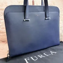 美品 大間口✨FURLA メンズビジネスブリーフケース ビジネスバッグ