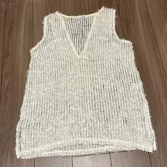 LEPSIMニュアンス柄レーシーベスト