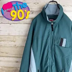 90's FILA フィラ ロゴ刺繍　ゆるだぼ マウンテンジャケット　極美品