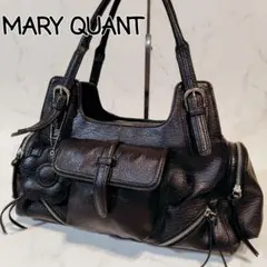 MARY QUANT マリークワント ショルダーバッグ ブラック y2k