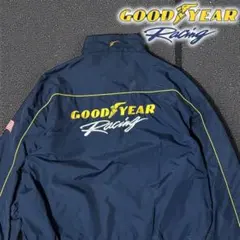GOODYEAR オフィシャル　レーシングジャケット ネイビー M 70s vintage グッドイヤー GOODYEAR レーシングジャケット