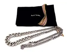 Paul Smith　ポールスミス　フラットリンクチェーンネックレス　41268