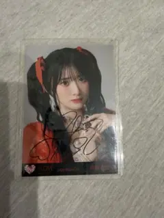=LOVE イコラブ 劇薬中毒 ジャケット衣装 生写真 直筆 ヨリ 齋藤樹愛羅
