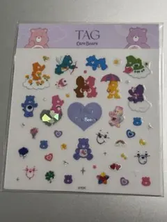 TAG ケアベア　ステッカー　シール