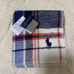 【新品タグ付き】ラルフ・ローレン チェック柄タオルハンカチ