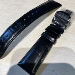 ロレックス 純正 尾錠付き クロコ ベルト バンド 20mm チェリー二