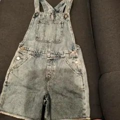 GAP デニムオーバーオール 150cm ショート丈