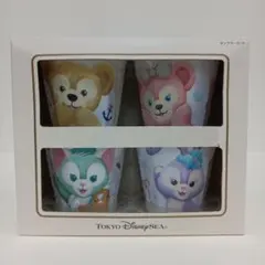 新品未使用】ダッフィー＆フレンズ メラミンカップ 4個セット - メルカリ