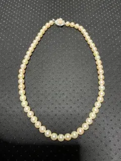 照り強　アコヤ真珠ネックレス