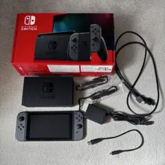 [美品]Nintendo Switch 本体 グレー
