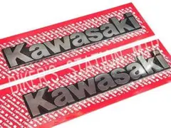 Kawasaki カワサキ 純正 エンブレム 2個セット - メルカリ