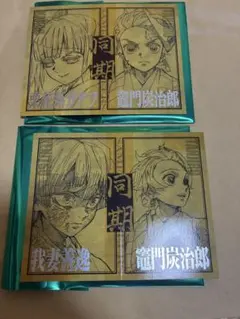鬼滅の刃　炭治郎立志編　二つ折りチェキ風ブロマイド　栗花落カナヲ　我妻善逸