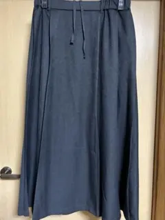 スタジオクリップ ベルト付きタックプリーツスカート ブラックL完売品